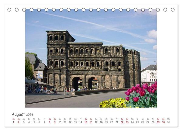 Produktbild: Unvergessliches Trier (Tischkalender 2026 DIN A5 quer), CALVENDO Monatskalender