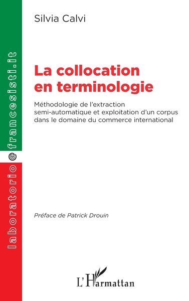 Produktbild: La collocation en terminologie