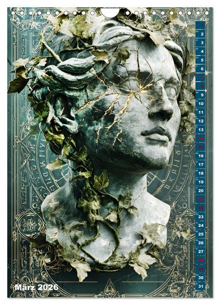 Produktbild: Umbrae Libri (Wandkalender 2026 DIN A4 hoch), CALVENDO Monatskalender