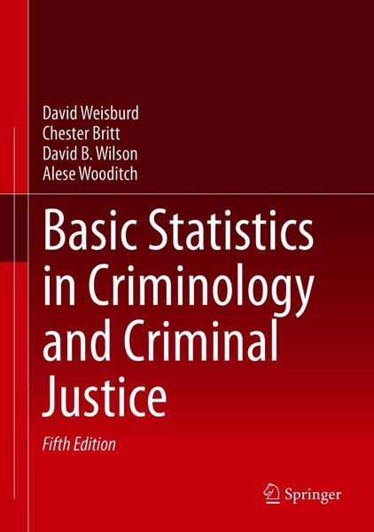 Produktbild: Basic Statistics in Criminology and Criminal Justice
