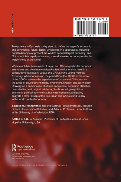 Produktbild: Japan and China in the World Political Economy