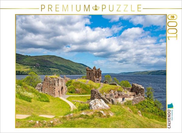 Produktbild: CALVENDO Puzzle Urquhart Castle | 1000 Teile Lege-Gr&ouml;&szlig;e 64x48cm Foto-Puzzle f&uuml;r gl&uuml;ckliche Stunden