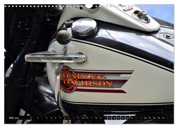 Produktbild: Harley Davidson WLA 750 (Wandkalender 2026 DIN A3 quer), CALVENDO Monatskalender
