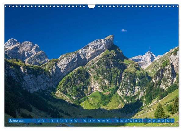 Produktbild: Imposante Berge (Wandkalender 2026 DIN A3 quer), CALVENDO Monatskalender