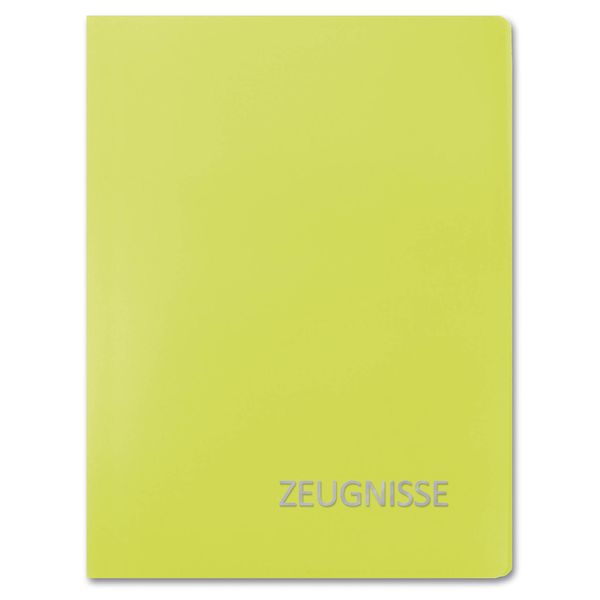 Produktbild: Zeugnismappe Basic gr&uuml;n