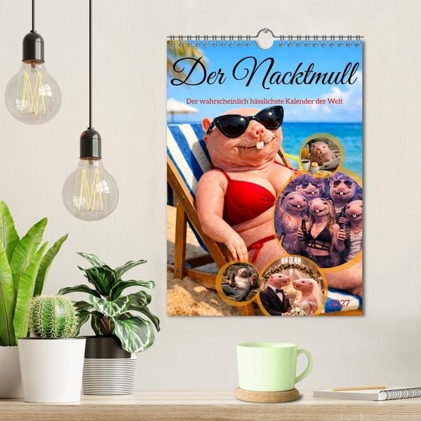 Produktbild: Der Nacktmull (Wandkalender 2027 DIN A4 hoch), CALVENDO Monatskalender