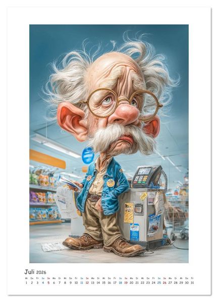 Produktbild: Ruhestand? (Wandkalender 2026 DIN A4 hoch), CALVENDO Monatskalender