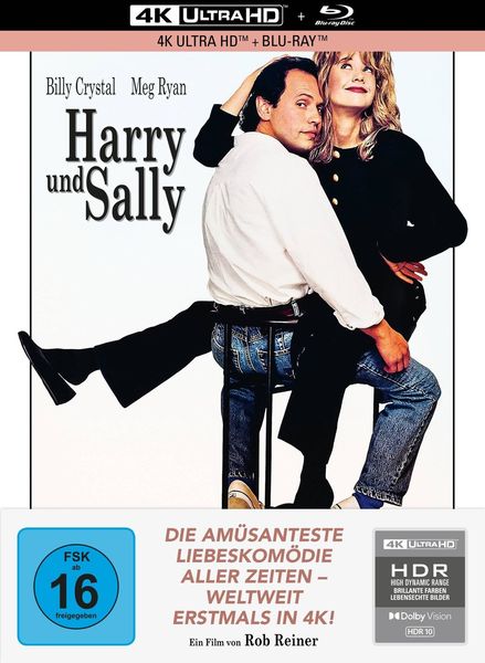 Produktbild: Harry und Sally - 2-Disc Limited Collector's Edition im Mediabook (UK Ultra HD) (+ Blu-ray)