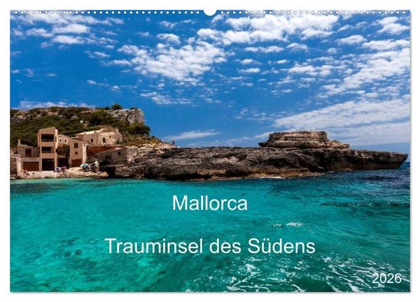 Produktbild: Mallorca - Trauminsel des S&uuml;dens (Wandkalender 2026 DIN A2 quer), CALVENDO Monatskalender