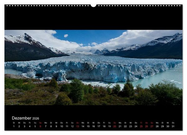 Produktbild: Patagonien - Ungez&auml;hmtes Land (hochwertiger Premium Wandkalender 2026 DIN A2 quer), Kunstdruck in Hochglanz