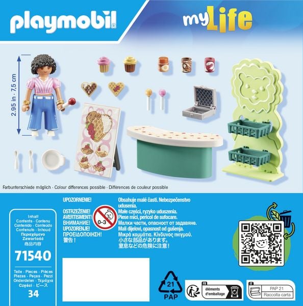 Produktbild: PLAYMOBIL 71540 S&uuml;&szlig;igkeitenstand