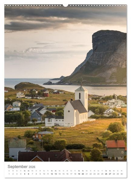 Produktbild: Die Lofoten &ndash; Landschaftsfotografien aus Nordnorwegen (Wandkalender 2026 DIN A2 hoch), CALVENDO Monatskalender