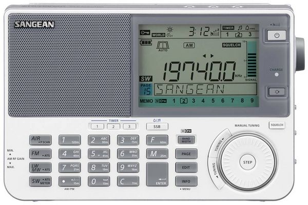 Produktbild: Sangean ATS-909X2 Weltempf&auml;nger UKW, LW, MW Weckfunktion Wei&szlig;