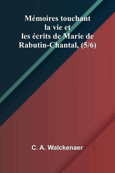 Produktbild: M moires touchant la vie et les crits de Marie de Rabutin-Chantal, (5/6)
