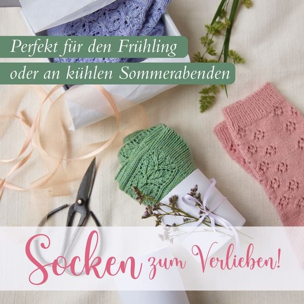 Produktbild: Romantische Socken stricken