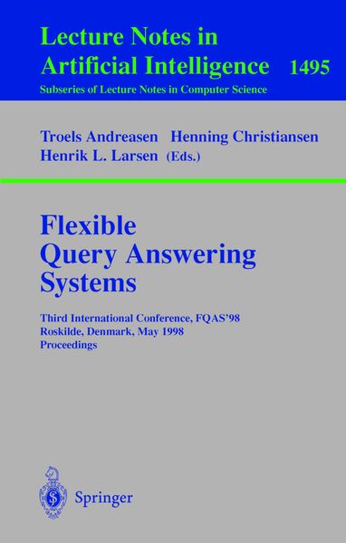 Produktbild: Flexible Query Answering Systems