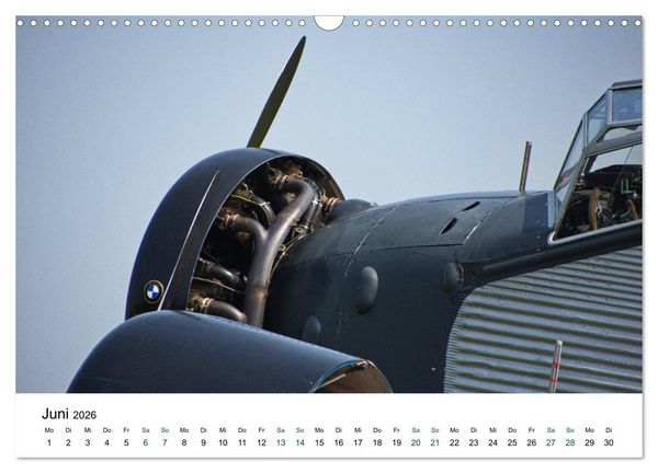 Produktbild: Junkers Ju 52 Die Legende (Wandkalender 2026 DIN A3 quer), CALVENDO Monatskalender