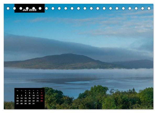 Produktbild: Irland - Galway, Sligo und die Westk&uuml;ste (Tischkalender 2026 DIN A5 quer), CALVENDO Monatskalender