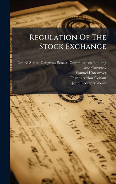 Produktbild: Regulation Of The Stock Exchange