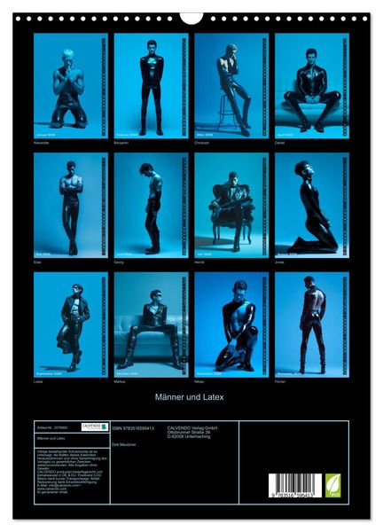 Produktbild: M&auml;nner und Latex (Wandkalender 2026 DIN A3 hoch), CALVENDO Monatskalender
