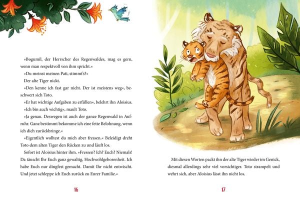 Tiger Toto sucht das Abenteuer