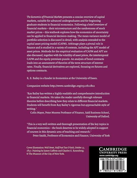 Produktbild: The Economics of Financial Markets