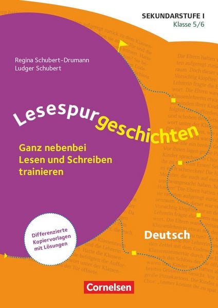 Produktbild: Lesespurgeschichten f&uuml;r die Sekundarstufe I - Klasse 5/6