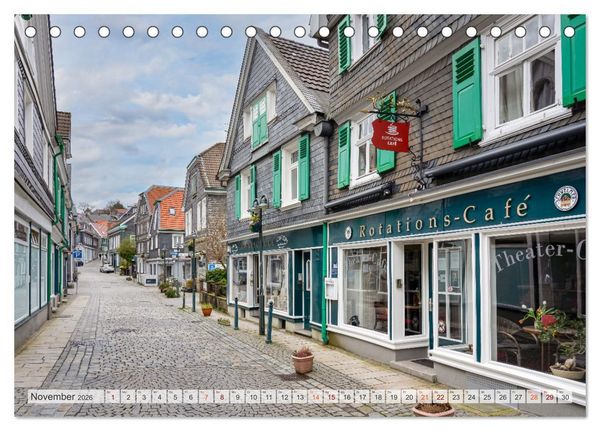 Produktbild: Lennep Impressionen (Tischkalender 2026 DIN A5 quer), CALVENDO Monatskalender