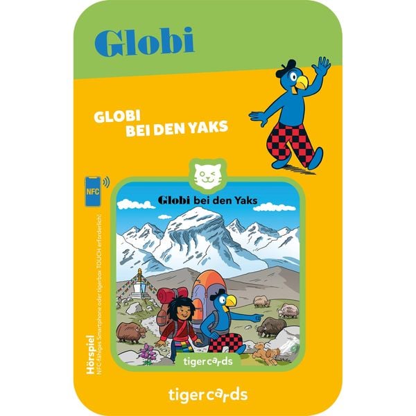 Produktbild: Tigercard - Globi bei den Yaks