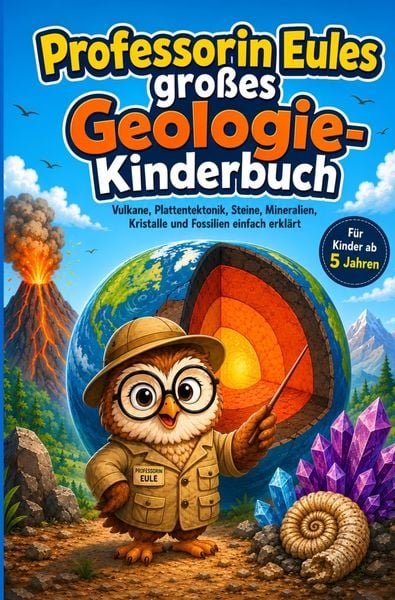 Produktbild: Professorin Eules gro&szlig;es Geologie-Kinderbuch