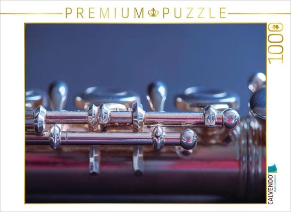 CALVENDO Puzzle Klappe einer Querflöte | 1000 Teile Lege-Größe 64x48cm Foto-Puzzle für glückliche Stunden