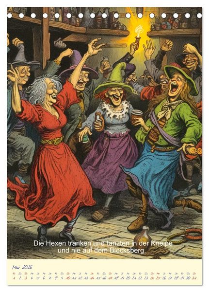 Produktbild: M&auml;rchen. Wie es wirklich war und nie erz&auml;hlt wurde! (Tischkalender 2026 DIN A5 hoch), CALVENDO Monatskalender