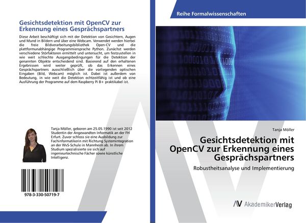 Produktbild: Gesichtsdetektion mit OpenCV zur Erkennung eines Gespr&auml;chspartners