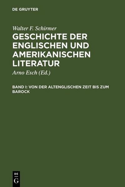 Produktbild: Von der altenglischen Zeit bis zum Barock