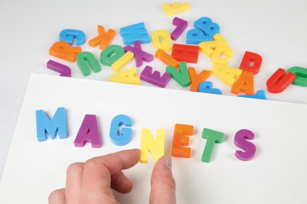 Produktbild: Magnet-Gro&szlig;buchstaben, Blister