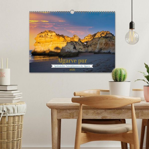 Produktbild: Algarve pur (Wandkalender 2026 DIN A3 quer), CALVENDO Monatskalender