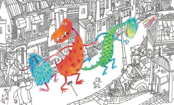 Produktbild: Das kunterbunte Monsterbuch