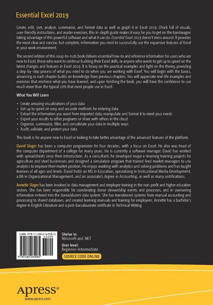 Produktbild: Essential Excel 2019