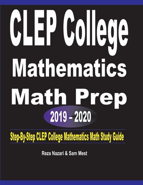 Produktbild: CLEP College Mathematics Math Prep 2019 - 2020