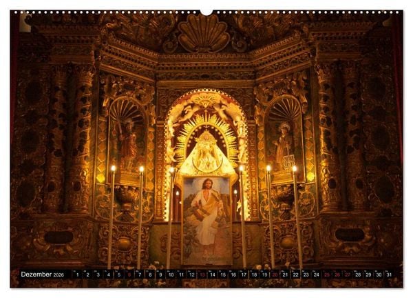 Produktbild: San Miguel de la Palma (hochwertiger Premium Wandkalender 2026 DIN A2 quer), Kunstdruck in Hochglanz