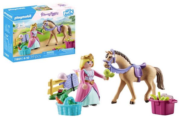 Produktbild: Playmobil® Princess Magic Prinzessin mit Pferd 71801