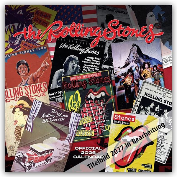 Produktbild: The Rolling Stones &ndash; Die Rolling Stones 2027 &ndash; Wandkalender