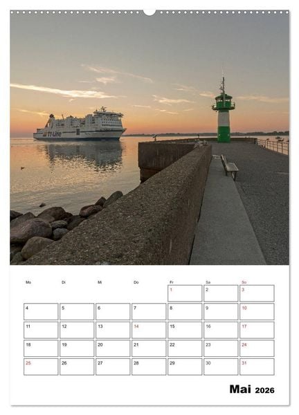 Produktbild: Ostsee. Urlaubsfeeling pur (hochwertiger Premium Wandkalender 2026 DIN A2 hoch), Kunstdruck in Hochglanz