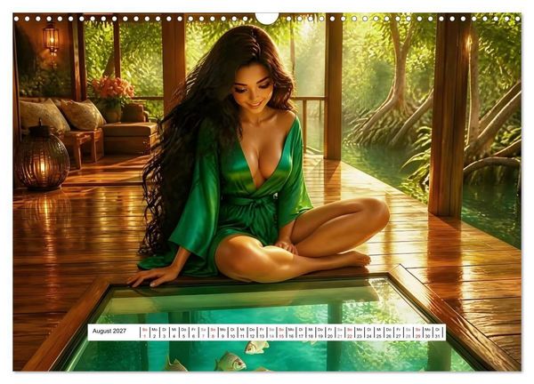 Produktbild: Valentina - Dort schlafen, wovon andere nur tr&auml;umen (Wandkalender 2027 DIN A3 quer), CALVENDO Monatskalender