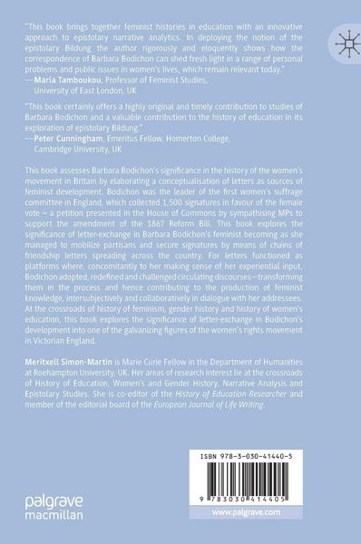 Produktbild: Barbara Bodichon&rsquo;s Epistolary Education