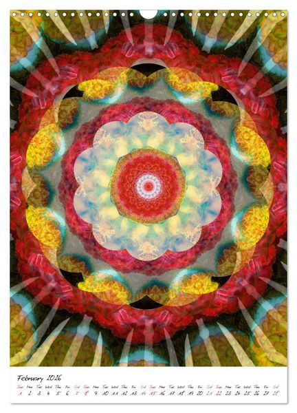 Produktbild: MANDALA COMPOSITIONS (Wall Calendar 2026 DIN A3 portrait), CALVENDO 12 Month Wall Calendar