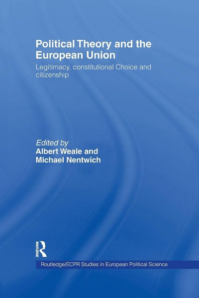 Produktbild: Political Theory and the European Union