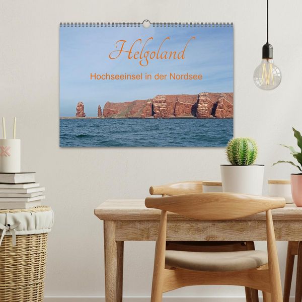 Produktbild: Helgoland - Hochseeinsel in der Nordsee (Wandkalender 2026 DIN A3 quer), CALVENDO Monatskalender