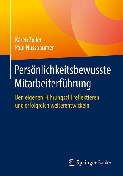Produktbild: Pers&ouml;nlichkeitsbewusste Mitarbeiterf&uuml;hrung