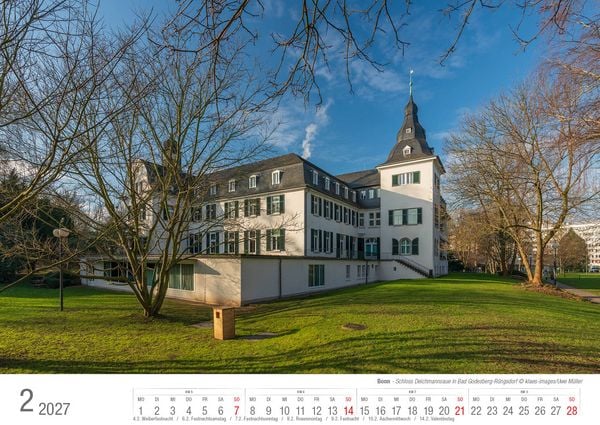 Produktbild: Bonn 2027 Bildkalender A3 quer, spiralgebunden